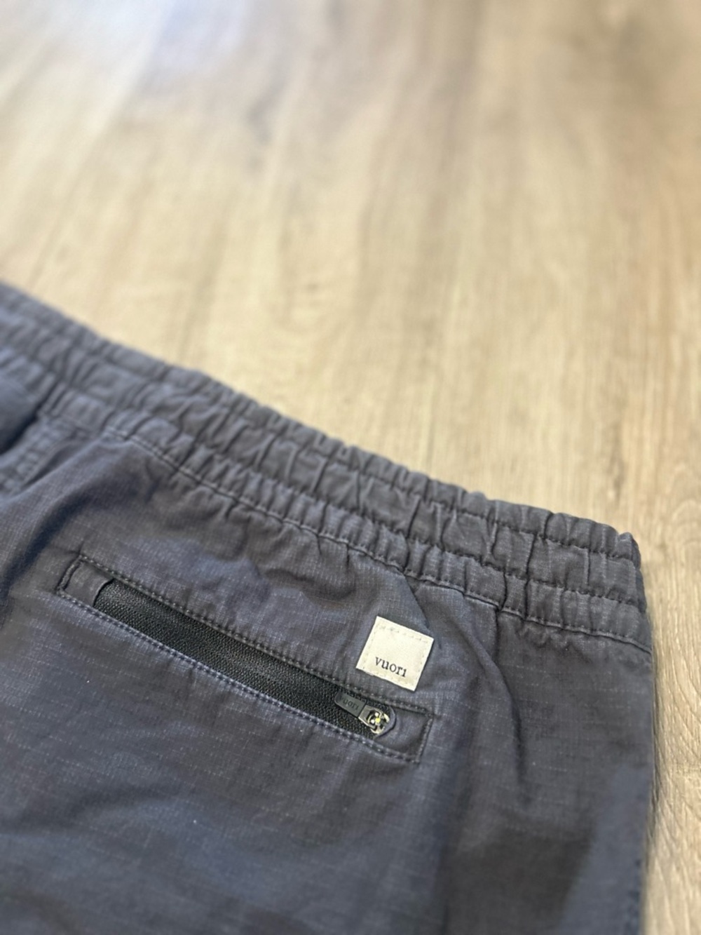 Vuori Vintage RipStop Gray Shorts